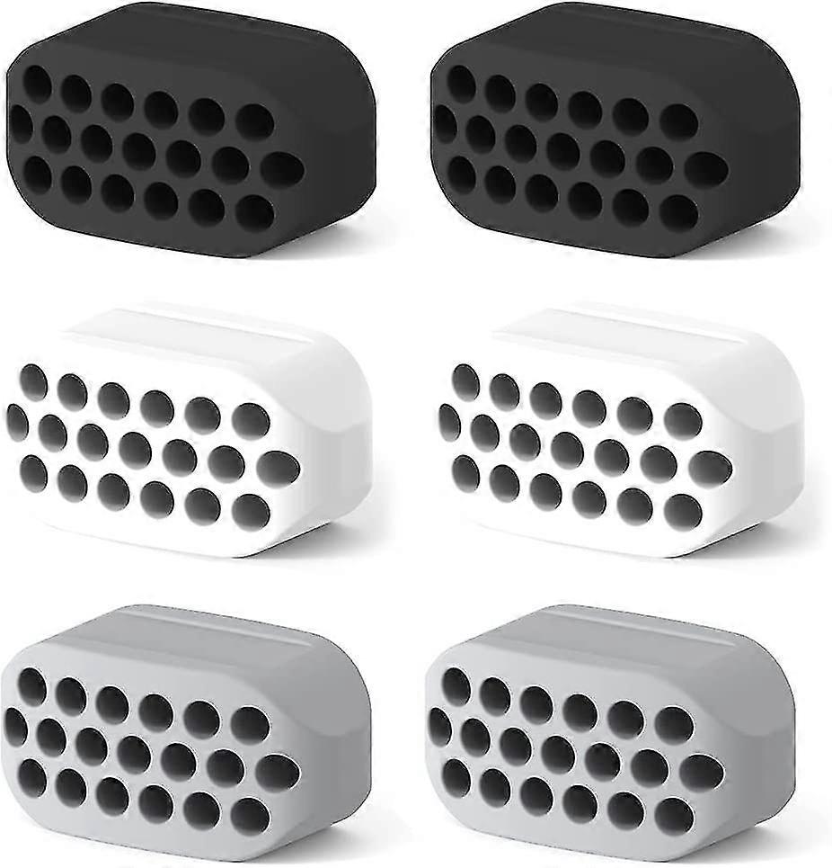 6 stk Jaw Exerciser, Jawline Exerciser, Neck Face Masticating Tool for å styrke og stramme Jaw Line