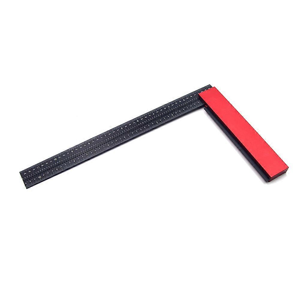 Aluminum Alloy Square Ruler Right Angle Marking Gauge Protractor for Carpenter