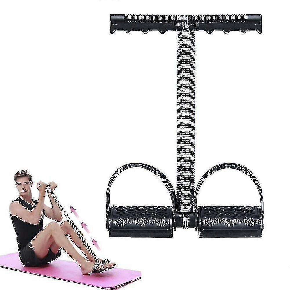 N Elastic Sit Up Pull Rope Spring Tension Pedal Abdomen Leg Exerciser