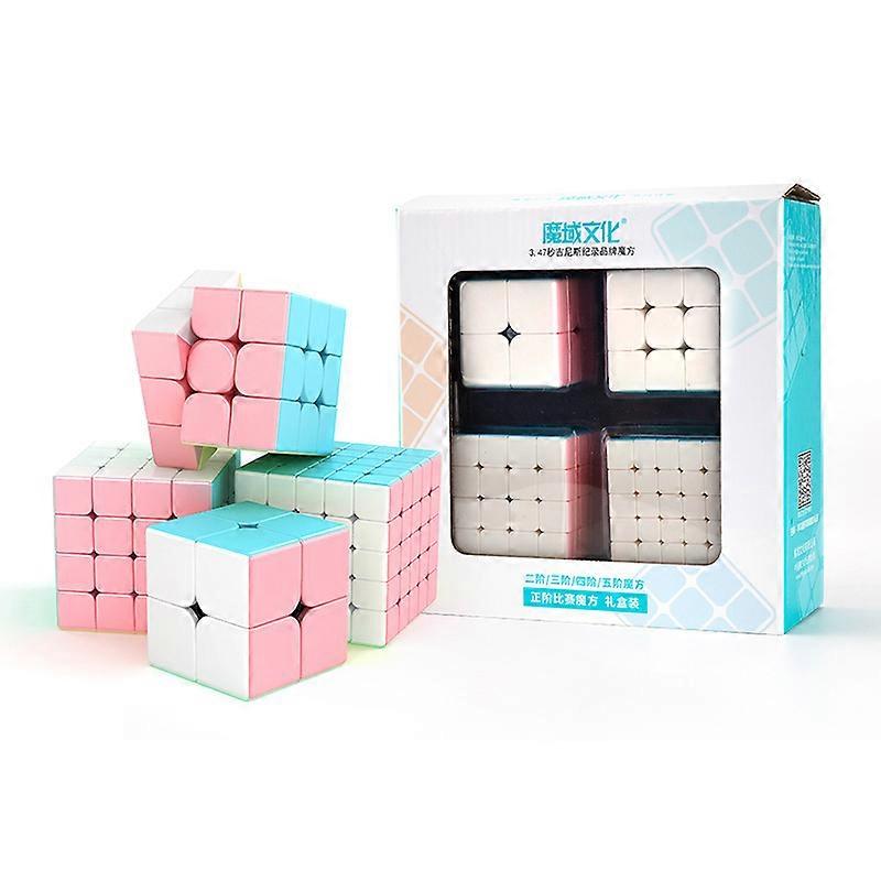 [Picube] MoYu kuutiot Meilong 2345 lahjapakkaus Profissional Magic Cube 2x2 3x3 4x4 5x5 Speed Cube Puzzle Cubo Magico opetuslelu