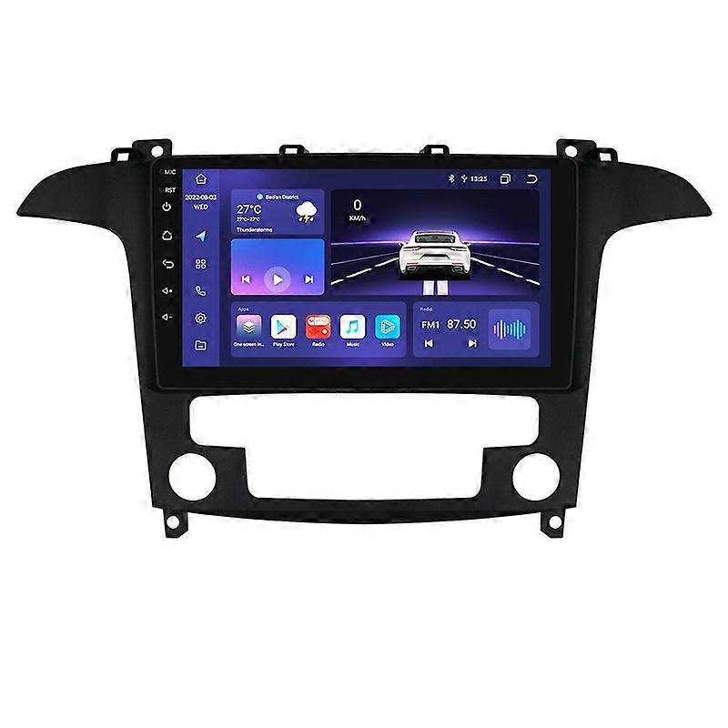 2 Din For Ford S-Max 2007-2015 Car Radio Carplay 4g 8-core Wifi Android Auto Car Stereo Car Multimedia Video Player GPS Navigation DSP RDS