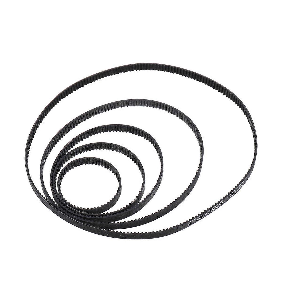 6pcs GT2 Timing Belt Closed Loop Rubber Synchronous Belt for 3D Printer