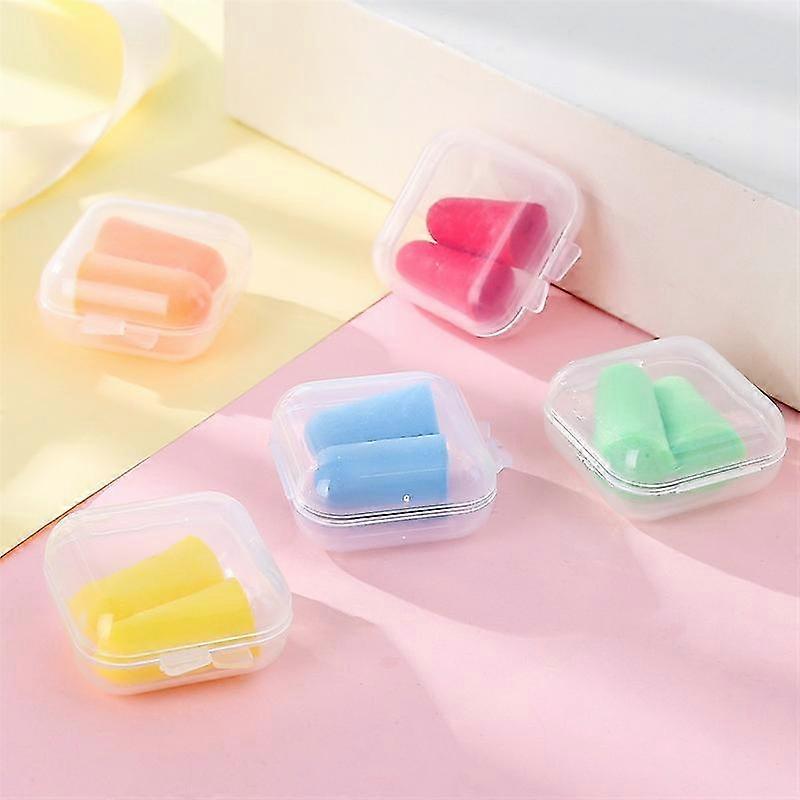 Multi-color anti-zgomot înot burete de dormit izolate fonic dopuri de urechi pentru dormit FIG