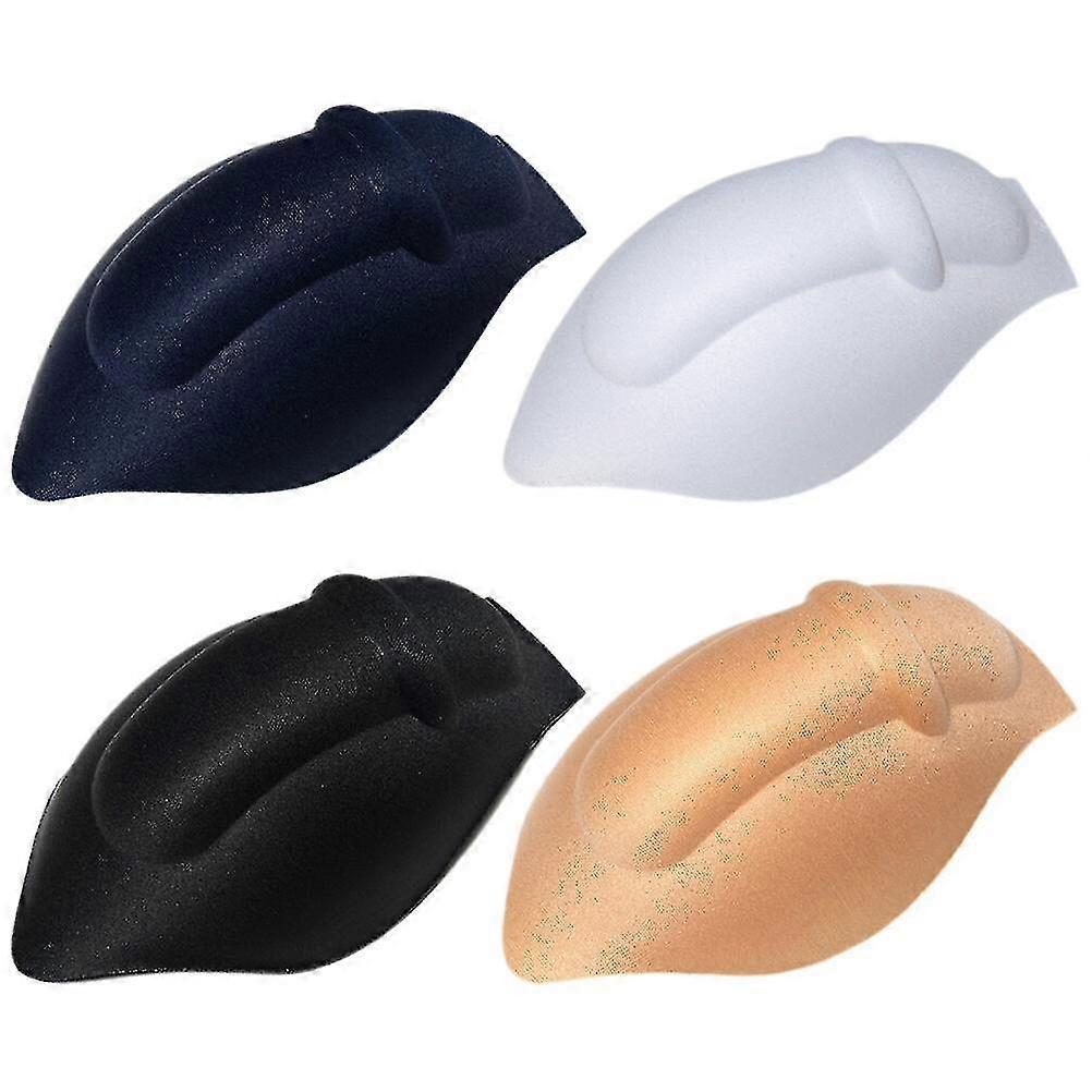 4pcs משפר בליטה גברים תחתון כרית בליטה תחתונים ספוג הגדלת אספקת