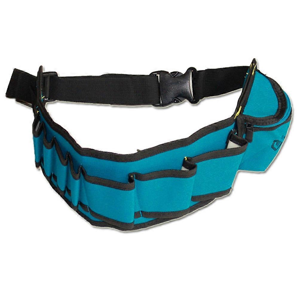 Multi-pockets Waist Tool Bag Electrician Adjustable Hardware Storage Belt Pouch JIKAIX