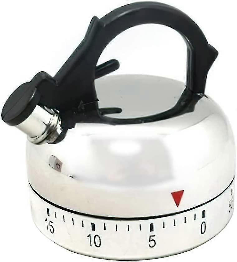 Cooking Clock Countdown Timer, 60 Minute Mechanical Reminder, Kitchen Kettle Shaped Timer, Kitchen Tool, Cooking Clock,countdown Timer,mechanic