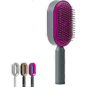 Self Cleaning Hair Brush,3d Air Cushion Massager Brush,self Cleaning Hair Shaping Comb For Women Hairdressing