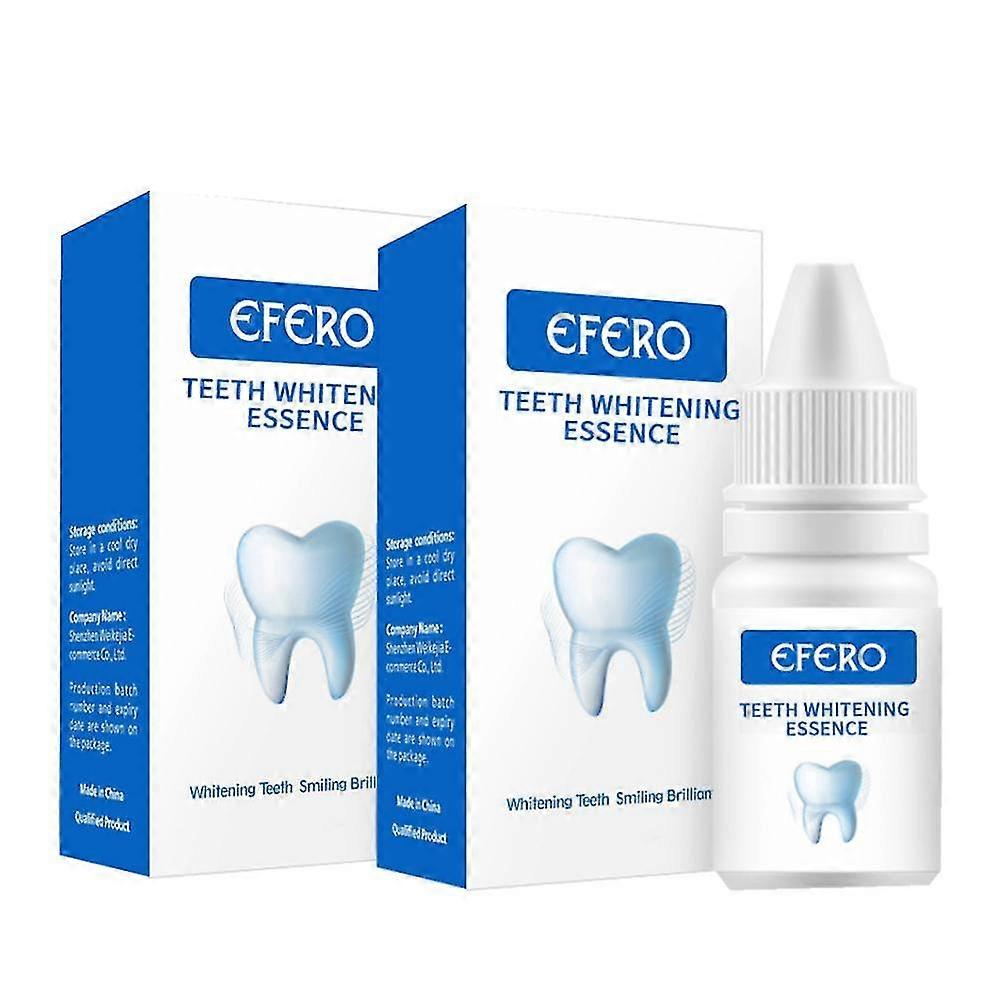 2pcs οδοντιατρική φροντίδα στοματικής υγιεινής πηκτωμάτων ορών ουσίας λεύκανσης δοντιών αφαιρεί την πλάκα καθαρή