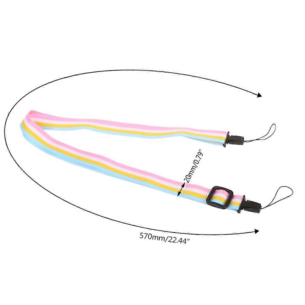 Adjustable Rainbow Shoulder Strap for Fujifilm Mini 8 Mini 8+ Mini 9