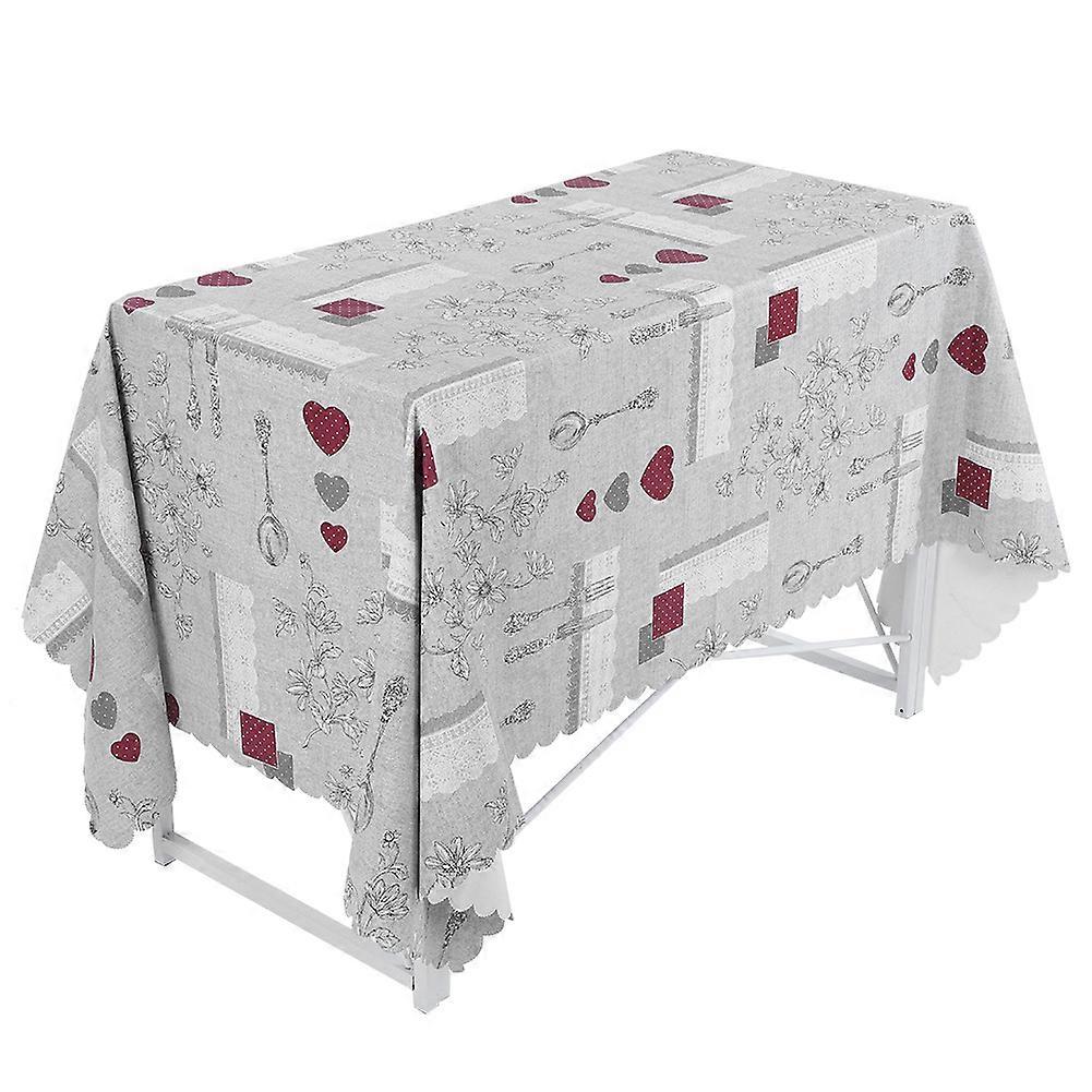 PVC Table Cloth Dining Kitchen Table Mat Cover Protector Party Decor