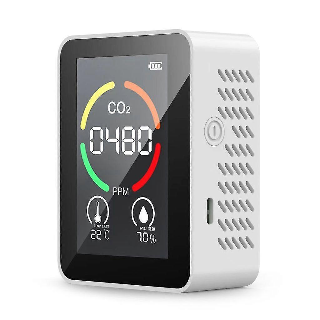 Efficient CO2 Detector With Temperature Humidity Sensors For Better Air Quality