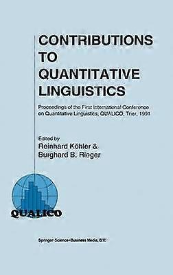 Contributions à la linguistique quantitative