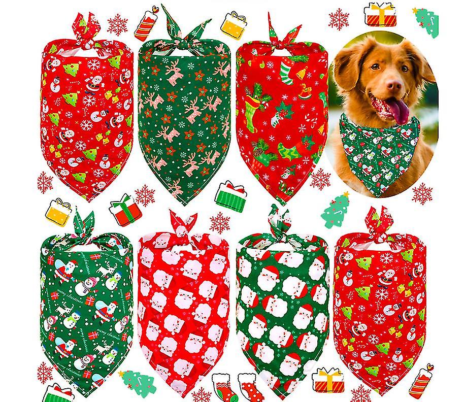 Triangle Bandana Christmas Cats And Dogs Universal Pet Christmas Daily Necessities
