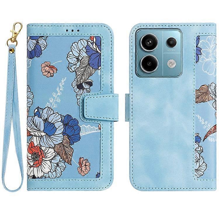 Compatible For Xiaomi Redmi Note 13 5G Case Pattern Printing Leather Phone Cover