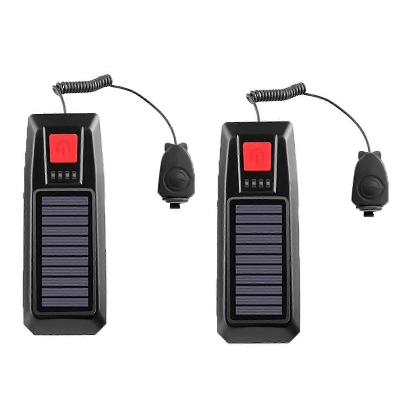 Usb Rechargeable Bicycle Light Led Waterproof Headlight, Red