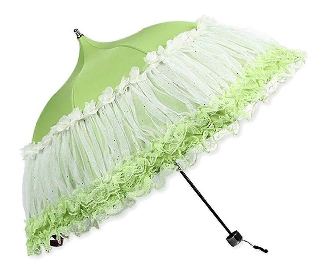 Lace Parasol for Sun and Rain Protection