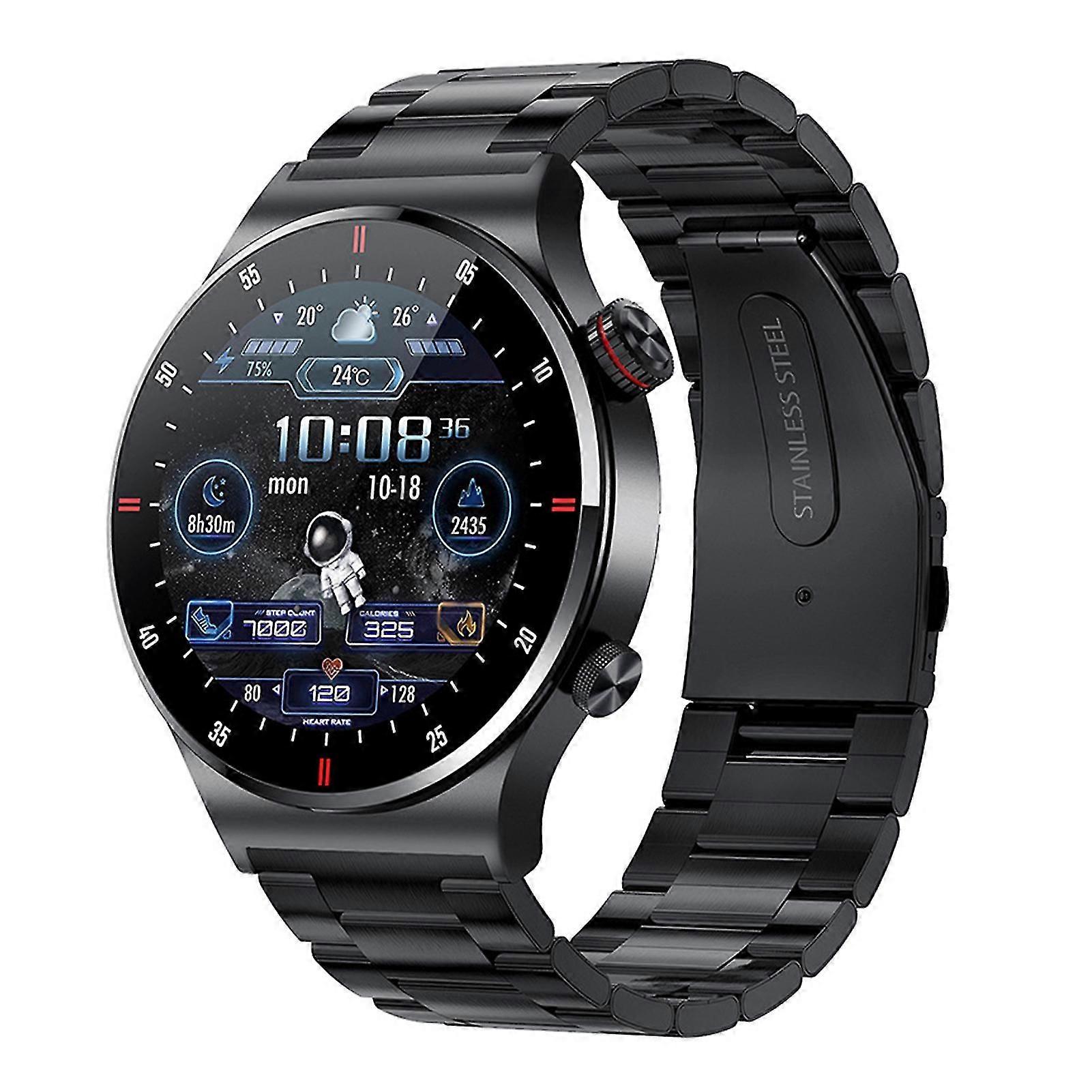 QW33 Smart Watch Multifunctional Health Monitoring IP67 Waterproof Casual BT Calling Smart Wristwatch for Daily Wear