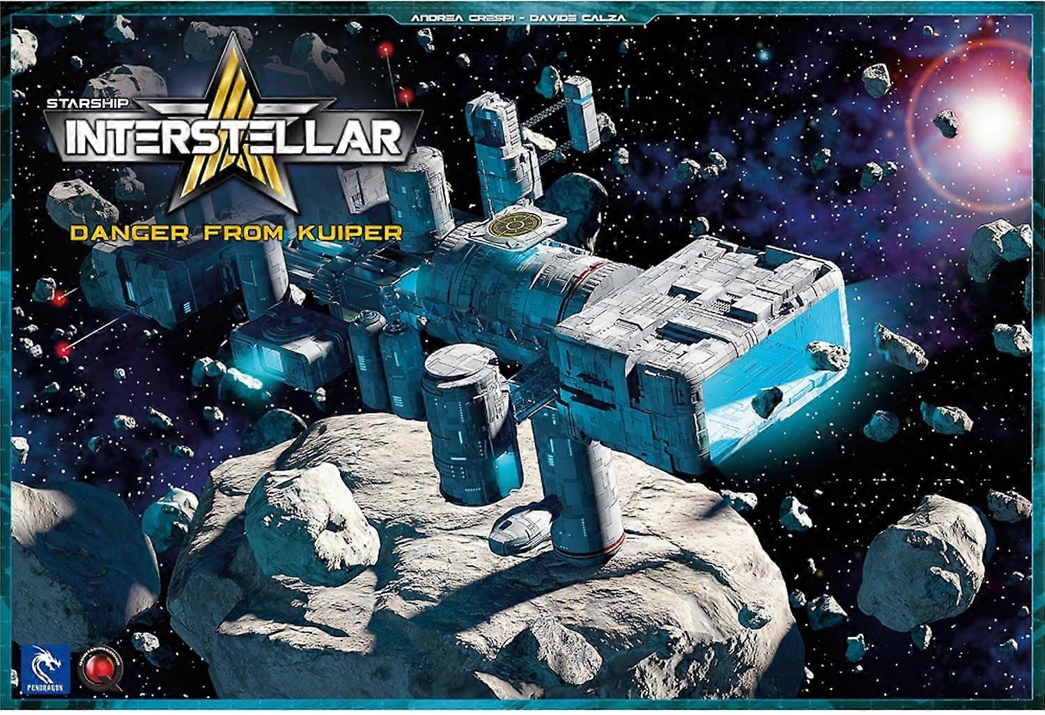 Starship Interstellar Danger from Kuiper Board Game
