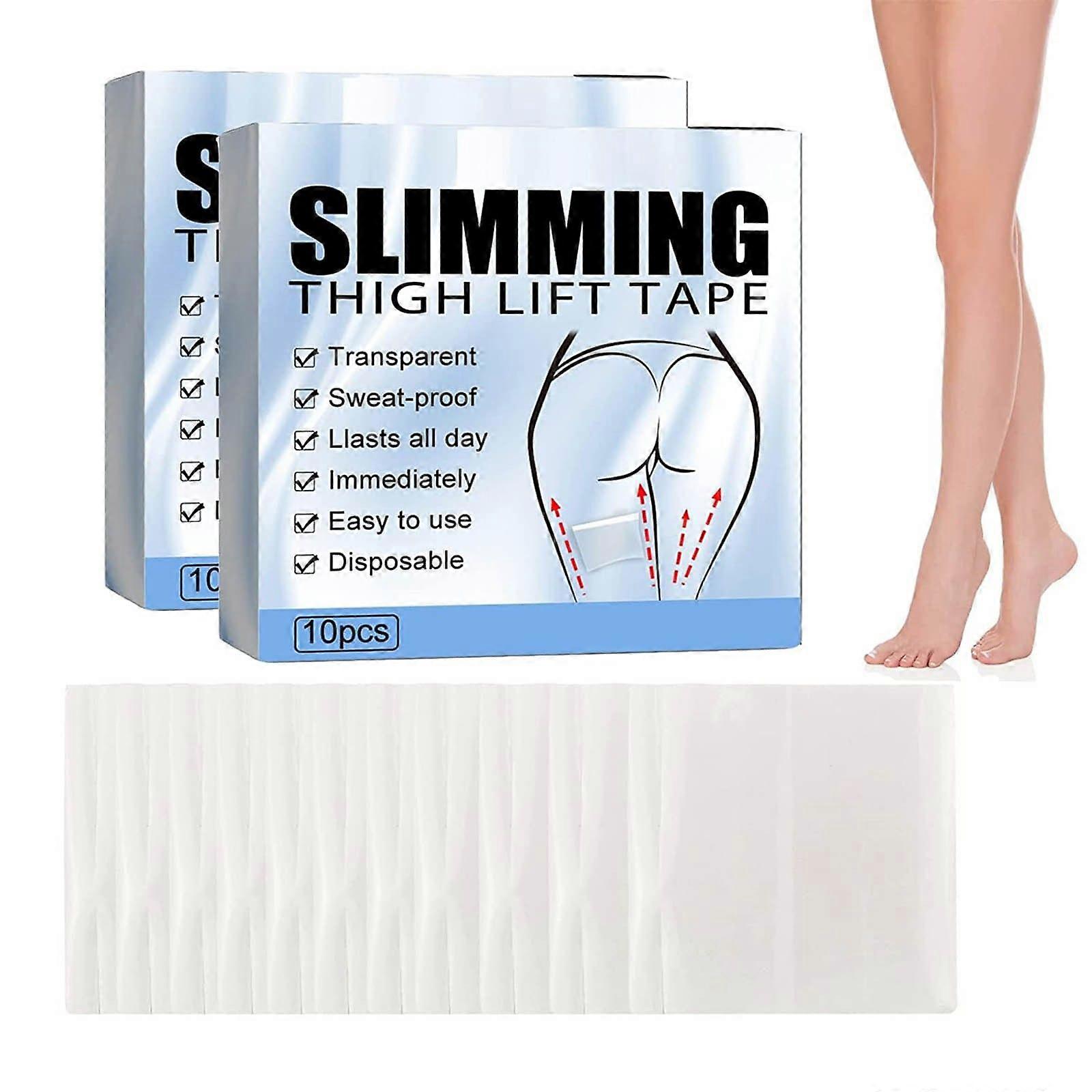 Thigh Lifting Tape, Lifting Cellulitis And Sagging Skin On Thighs, Smoothing Wrinkles, 10 Pcs Flye250647