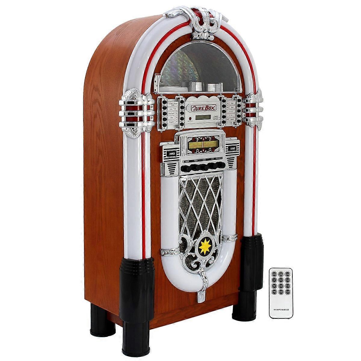 Styl retro oświetlony Jukebox Sound System