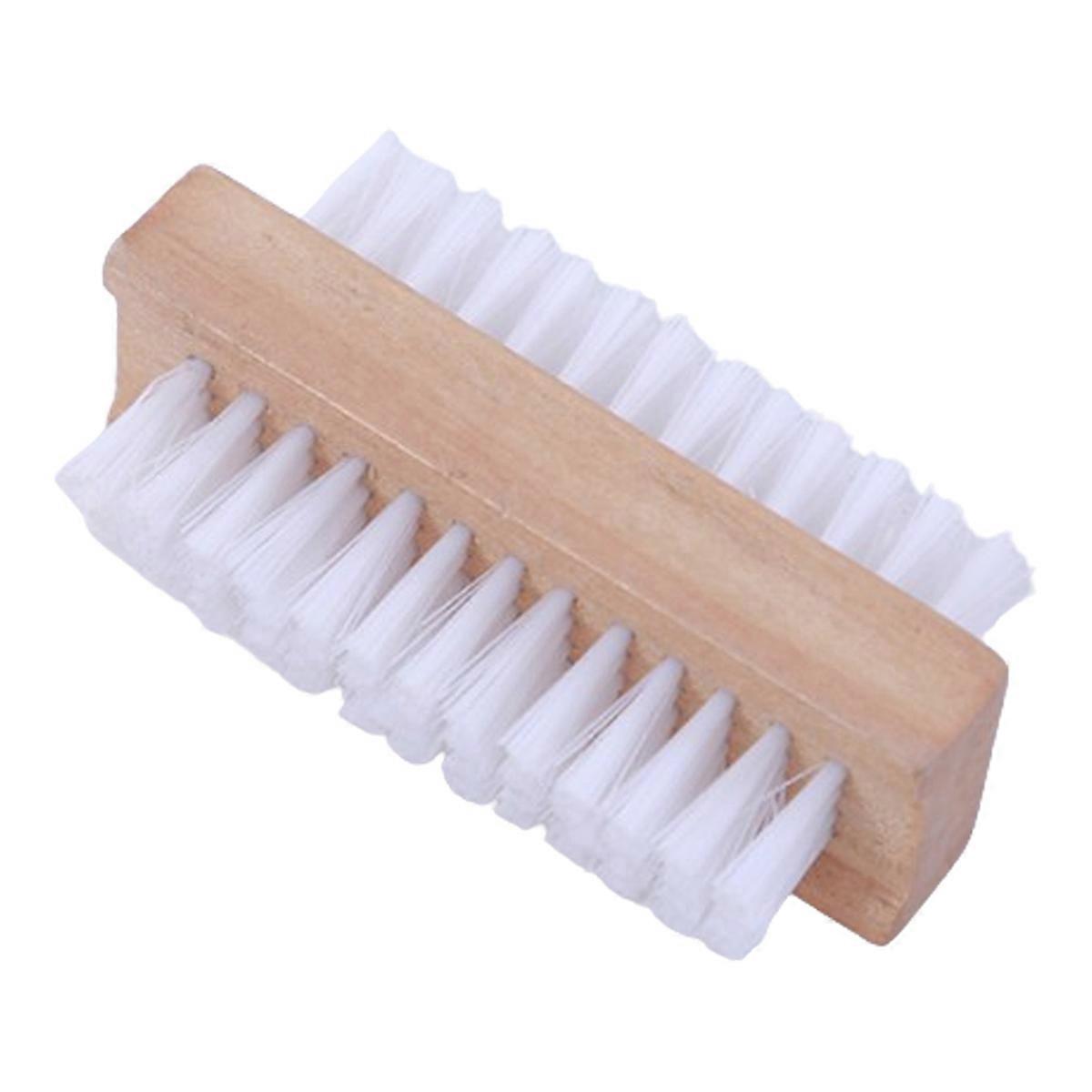 Double-Sided Nail Brush for Toenail and Cuticle Cleaning