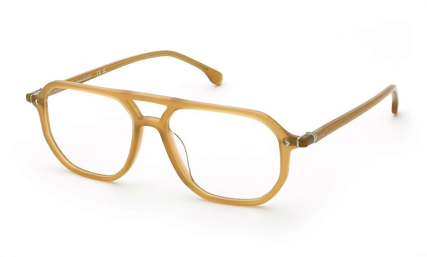 Eyewear Frames Lozza VL4388 0V72 COGNAC Transparent LUCIDO 55/16/145 MAN