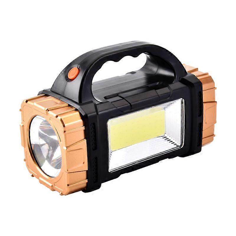 Solar Camping Lantern Rechargeable LED Flashlight Power Flashlight Work Light