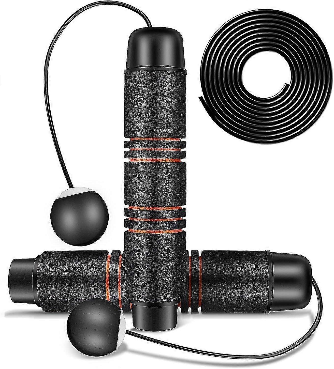 תרגיל חבל קפיצה אלחוטי חבל קפיצה אלחוטי - חבל קפיצה מתכוונן לאימוני כושר פנימיים וחיצוניים