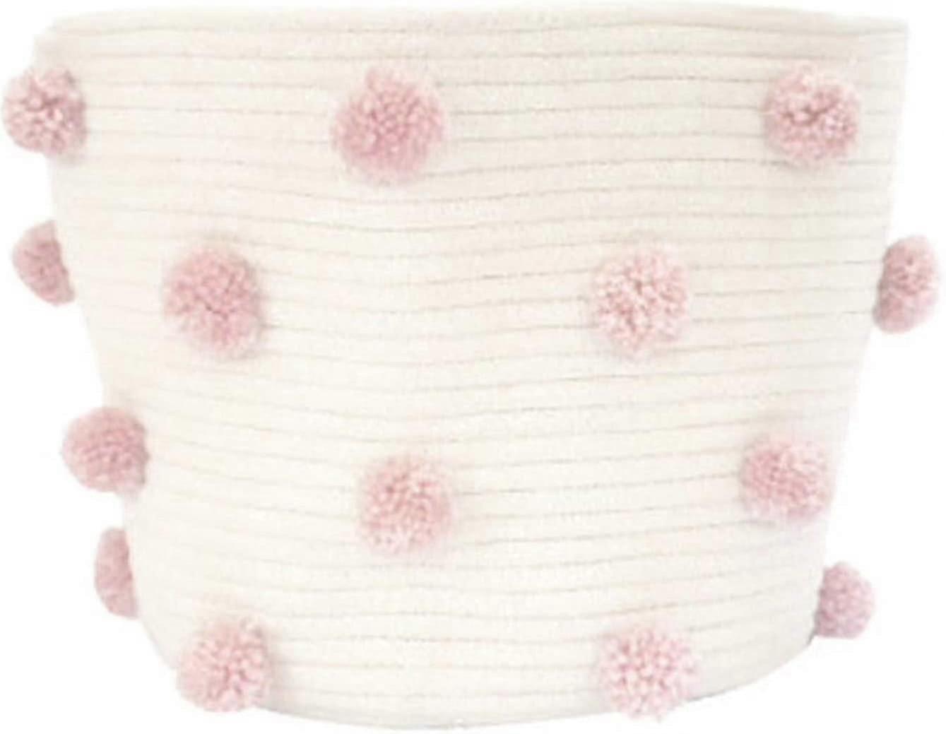 Nordic Laundry Basket, Pink