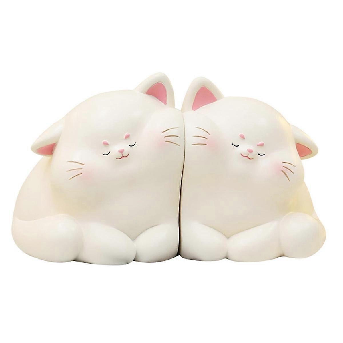 Cat Decorative Book Ends, Bookends to Hold Books