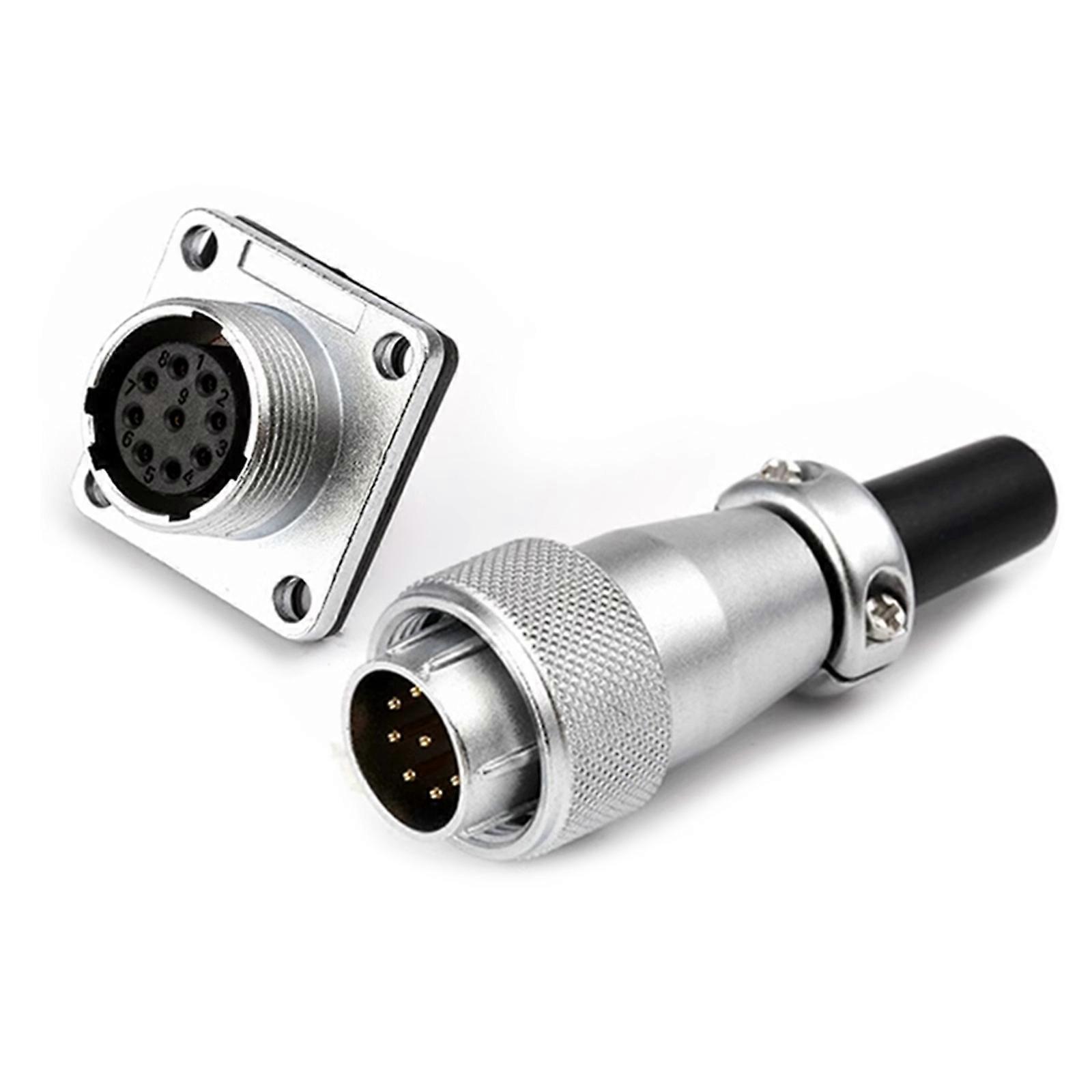 Aviation Plug set Secure & Stable Aviation Circular Connector set TQ+Z Male+Famale Base Connector set Simple Installs