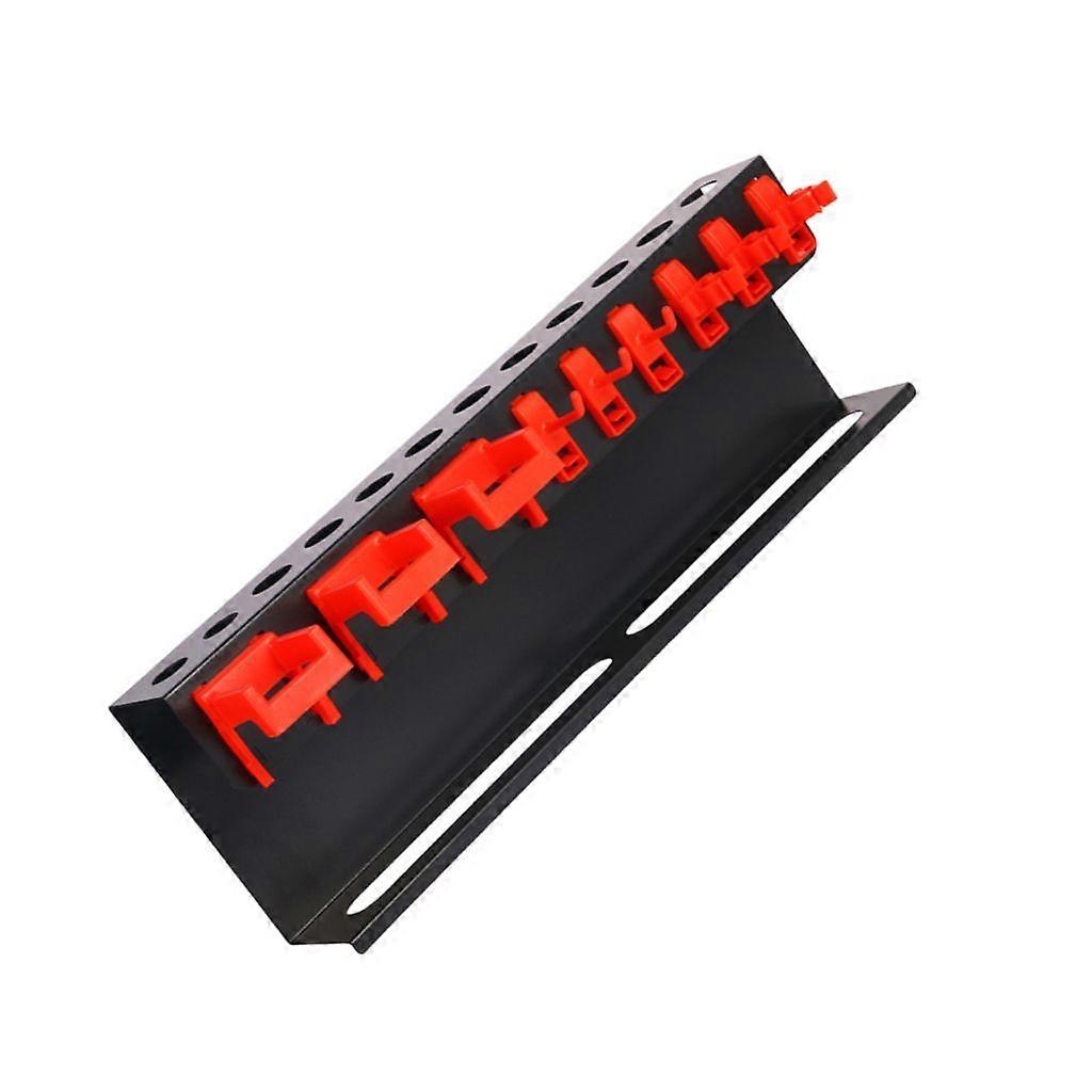 Hanging Rack Space Saving Storage System For Car Detailing Brushes And Sprayers