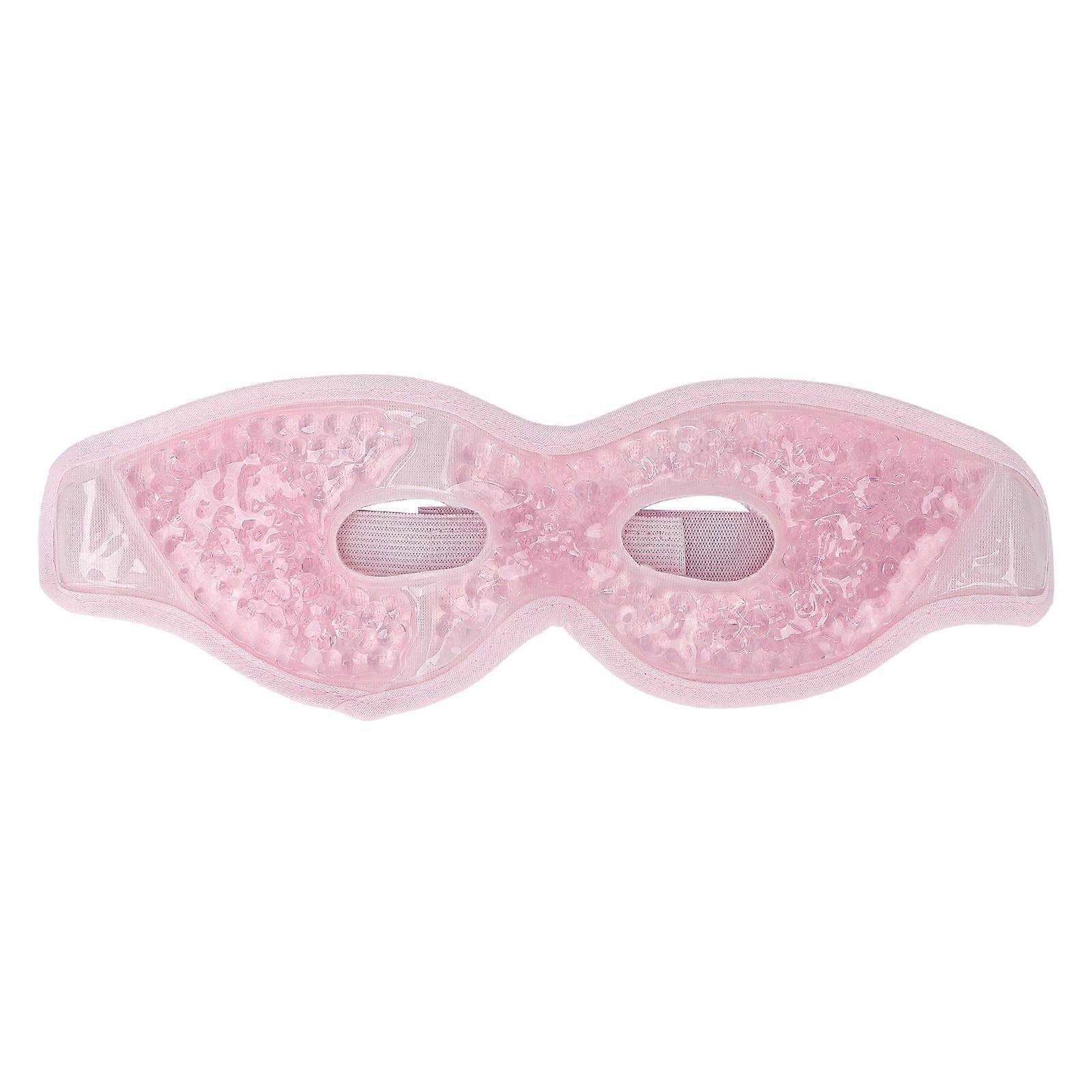Reusable Gel Bead Eye Pack Hot Cold Compress Pack Eye Therapy Remove Dark CirclesPink