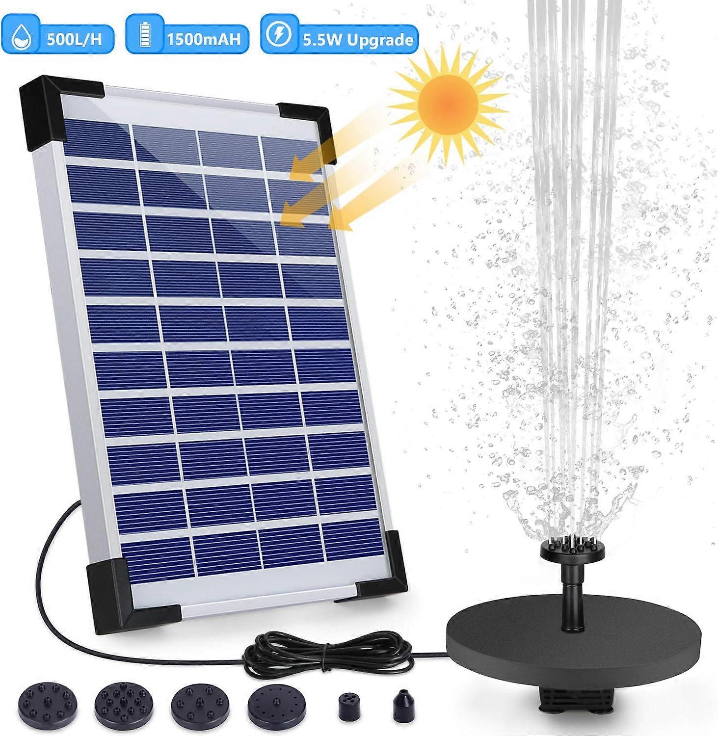 Solar Fountain Pump, Multi-application Water Feature
