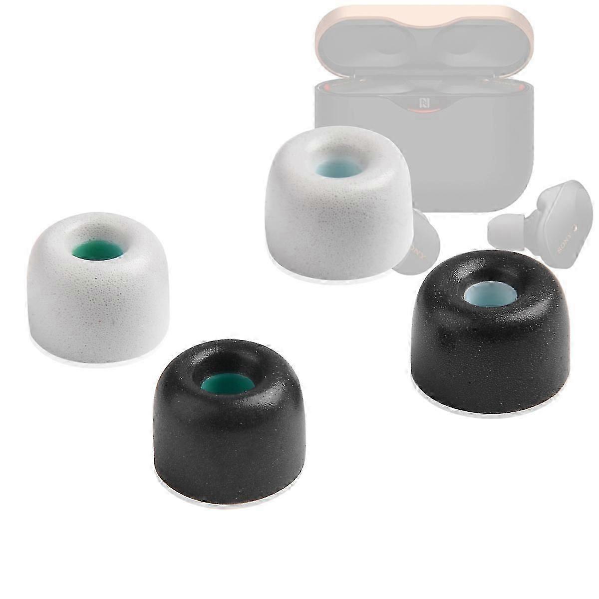 Fsw 4pcs Memory Foam Ear Tips For Sony Wf-1000xm3 Tws Eartips 1000xm4 Xm5 Linkbuds S Earphone Tips Anti-drop Noise Reduction 4-5mm
