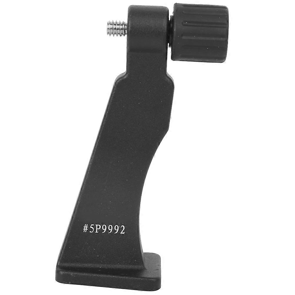 Datyson Durable Metal Binocular Adapter Black 1/4 Inch Screw Telescope Mount Tripod Connection Accessory