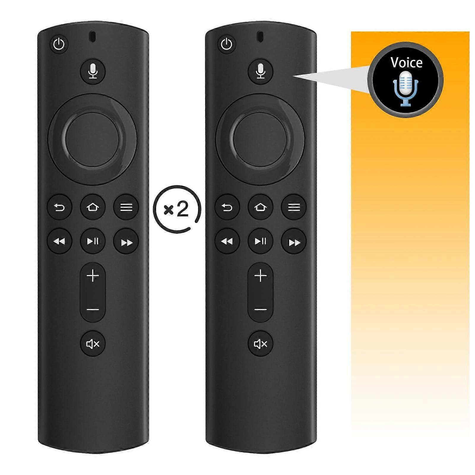 (Pack of 2) Voice Replacement TV Remote for 2rd FireStick Gen L5B83H,Fit for Smart TVs Stick