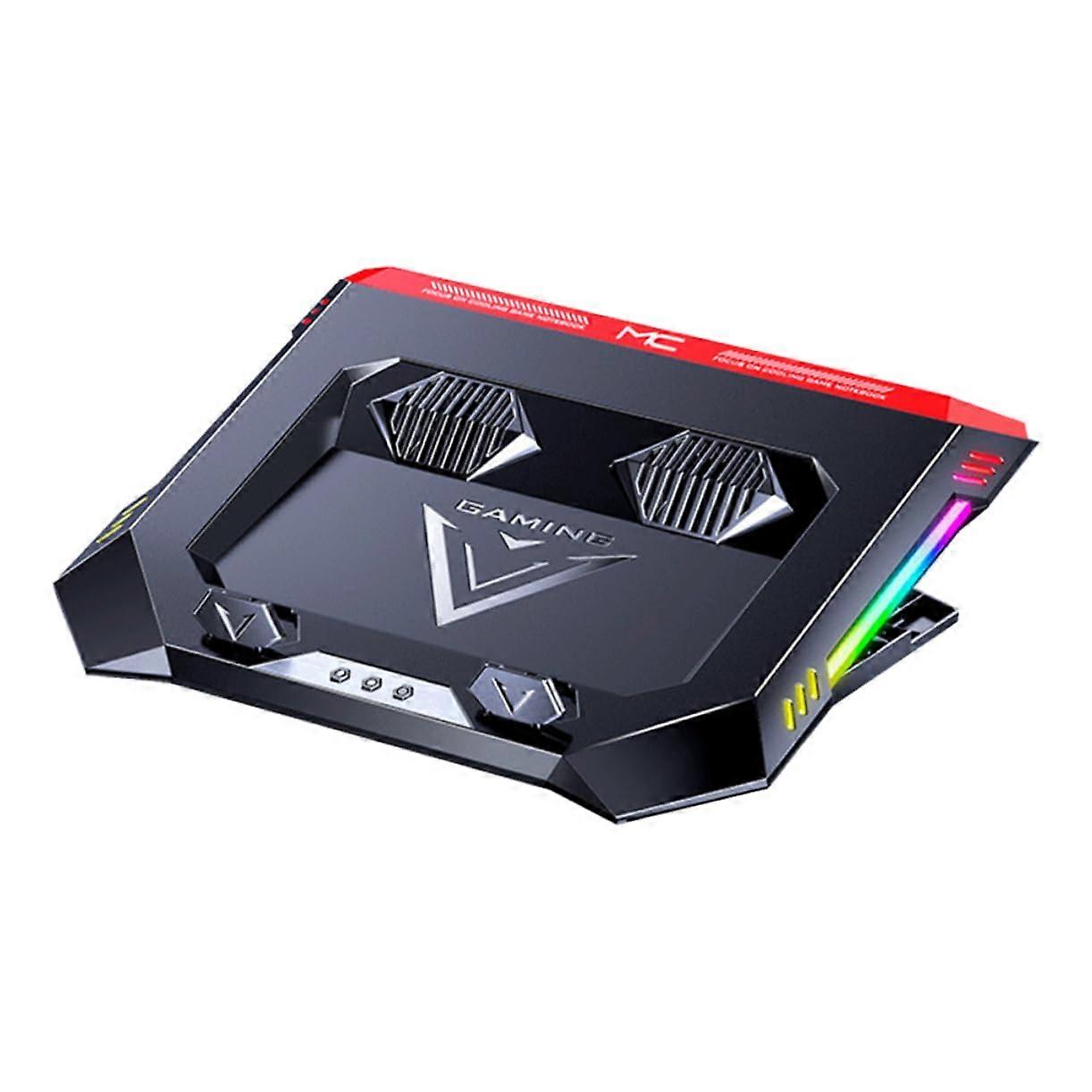 Djustable Speed Exhaust Fan for Laptop Radiator Bracket Stand Desktop Cooling Pad Noiseless Fan Material