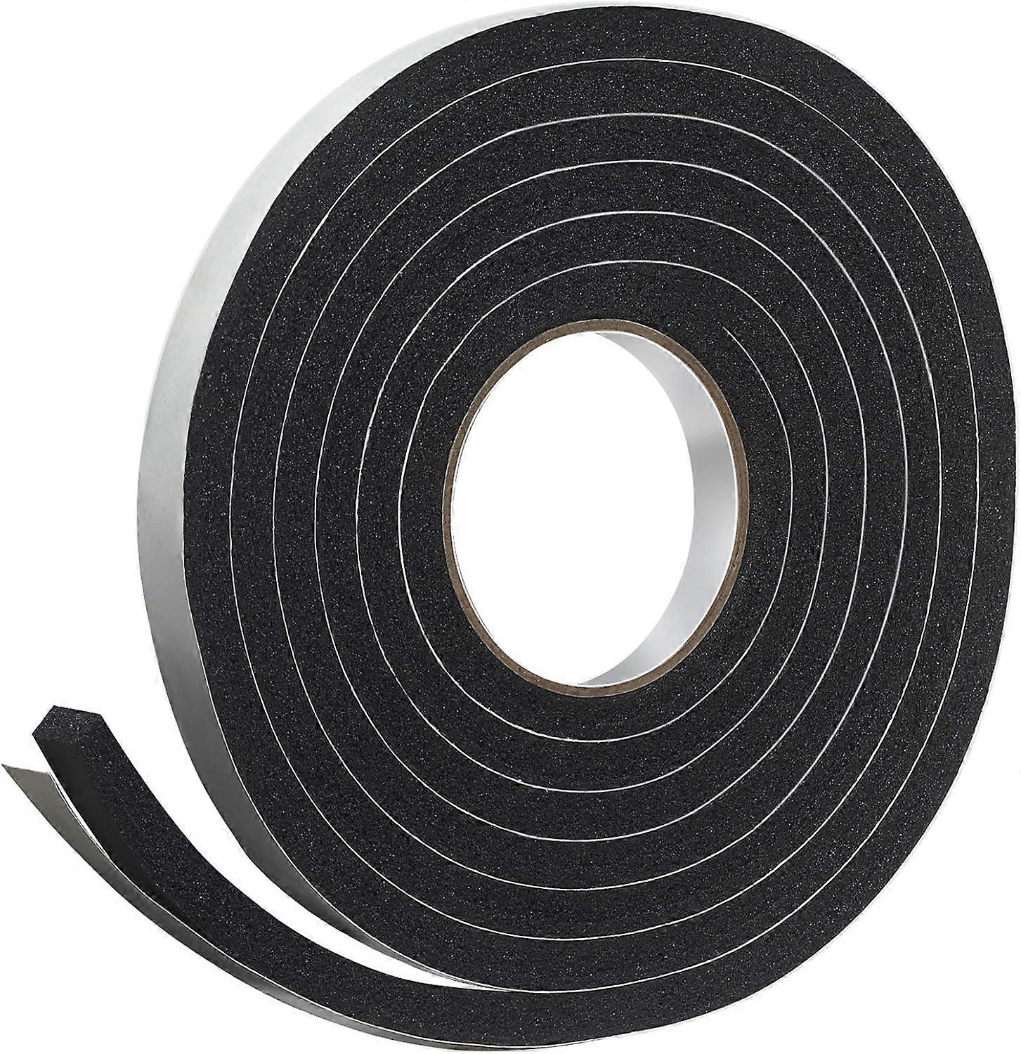 R734H Sponge Rubber Foam Band 3/4 In W X 7/16 In H X 10 In L Black