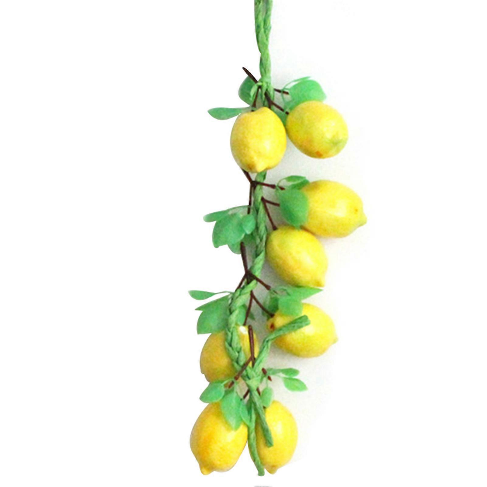 Simulation Artificial Fruit  Rural Style Lifelike Fake Vegetable Hanging
