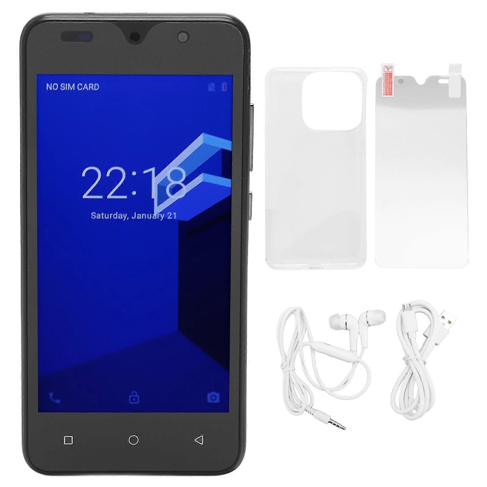 5in Smartphone 4GB RAM 32GB ROM Face Recognition High Definition Thin WiFi Cell Phones for Android 12