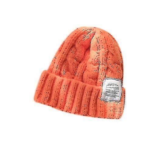 Autumn And Winter Warm All-match Knitted Hat 2pcs