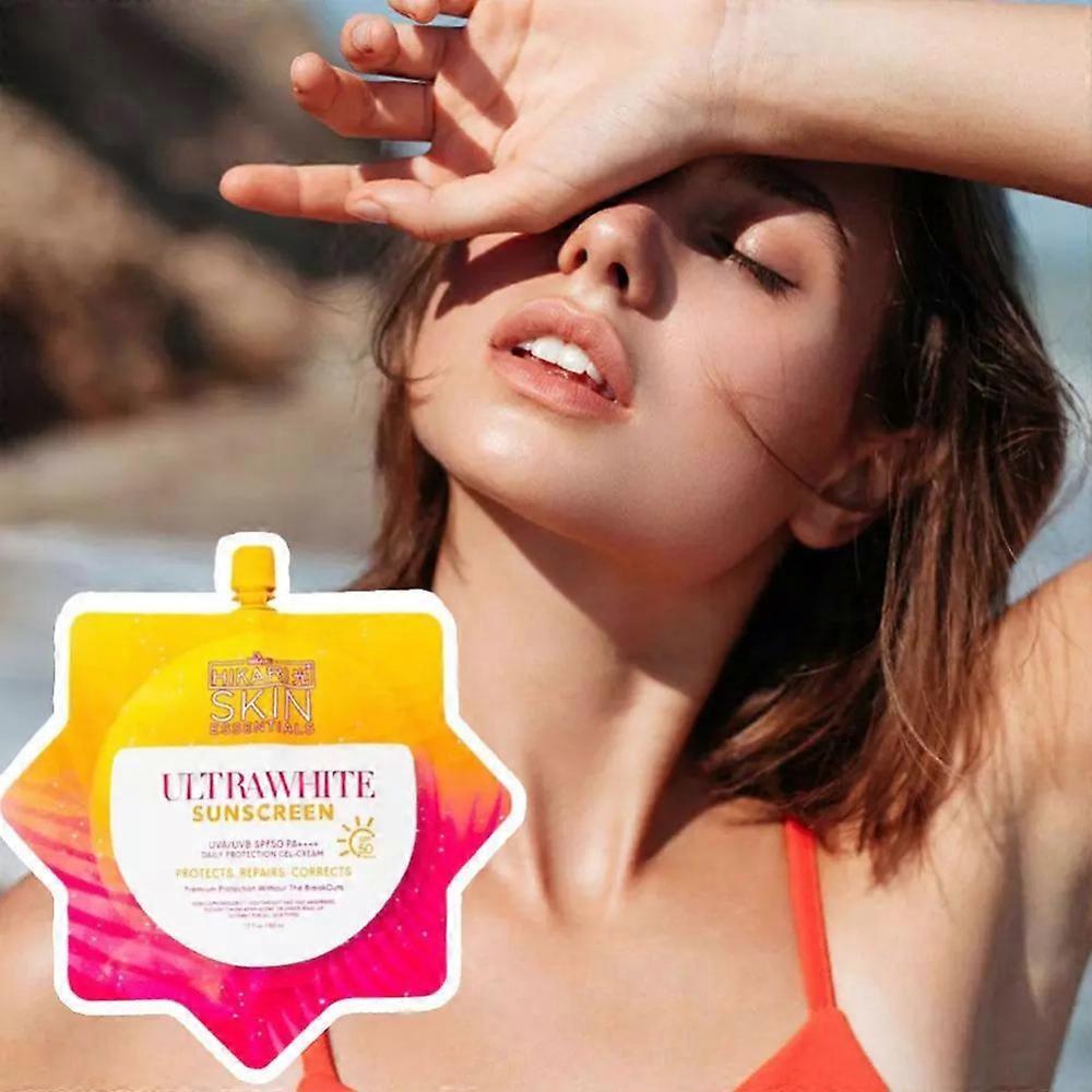 50ml Hikari Skin Essentials UltraWhite Sunscreen Gel-Cream SPF 50 UVA/UVB