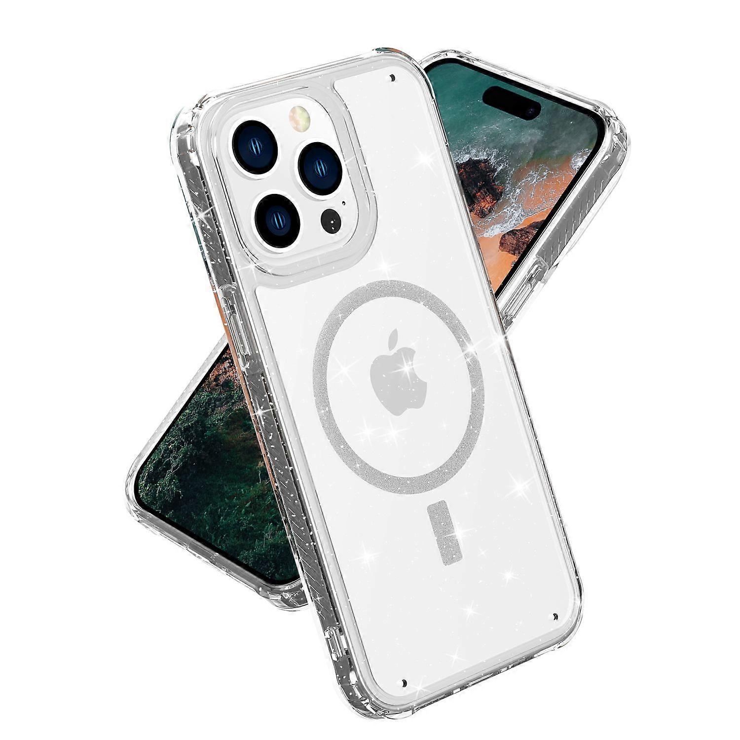 IPhone 14 Pro Case,Compatible With MagSafe,Military-Grade Protective Case,Scratch-Resistant Back Cover-Pink