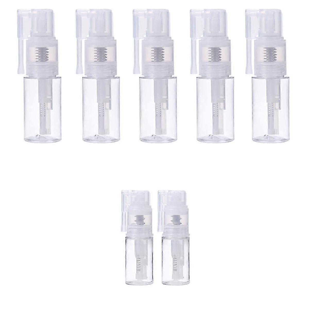 8Pcs Glitter Duster Sprayer Craft Glitter Spray Bottle Empty, 6Pcs 35Ml and 2Pcs 14Ml Bottles Multi