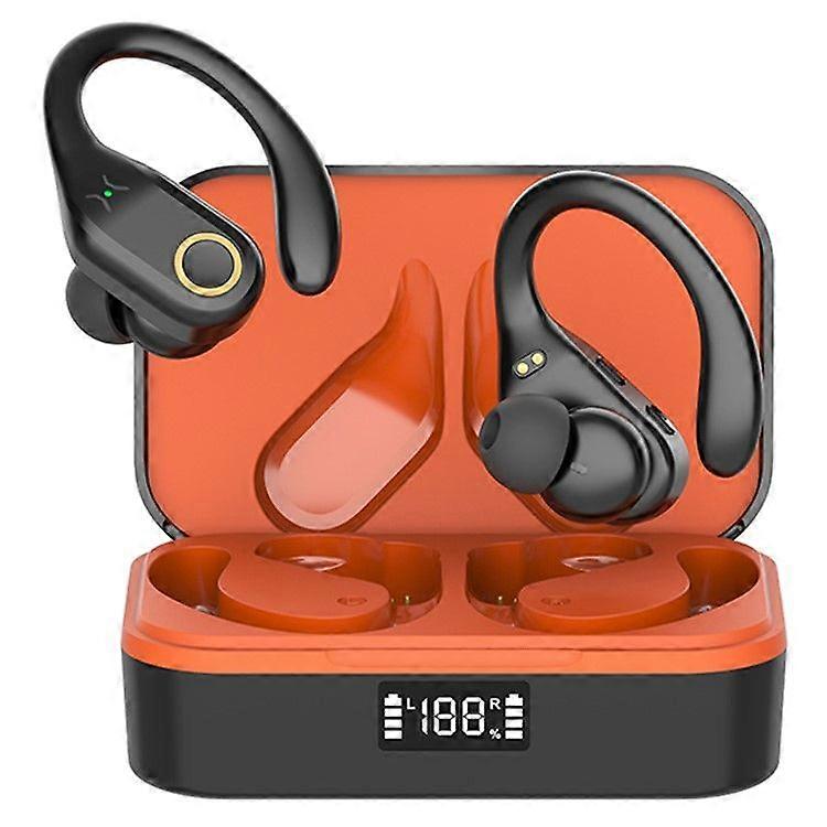 Bluetooth In-Ear Headset Headphone Wireless Earphone with Digital Display Charging Bin