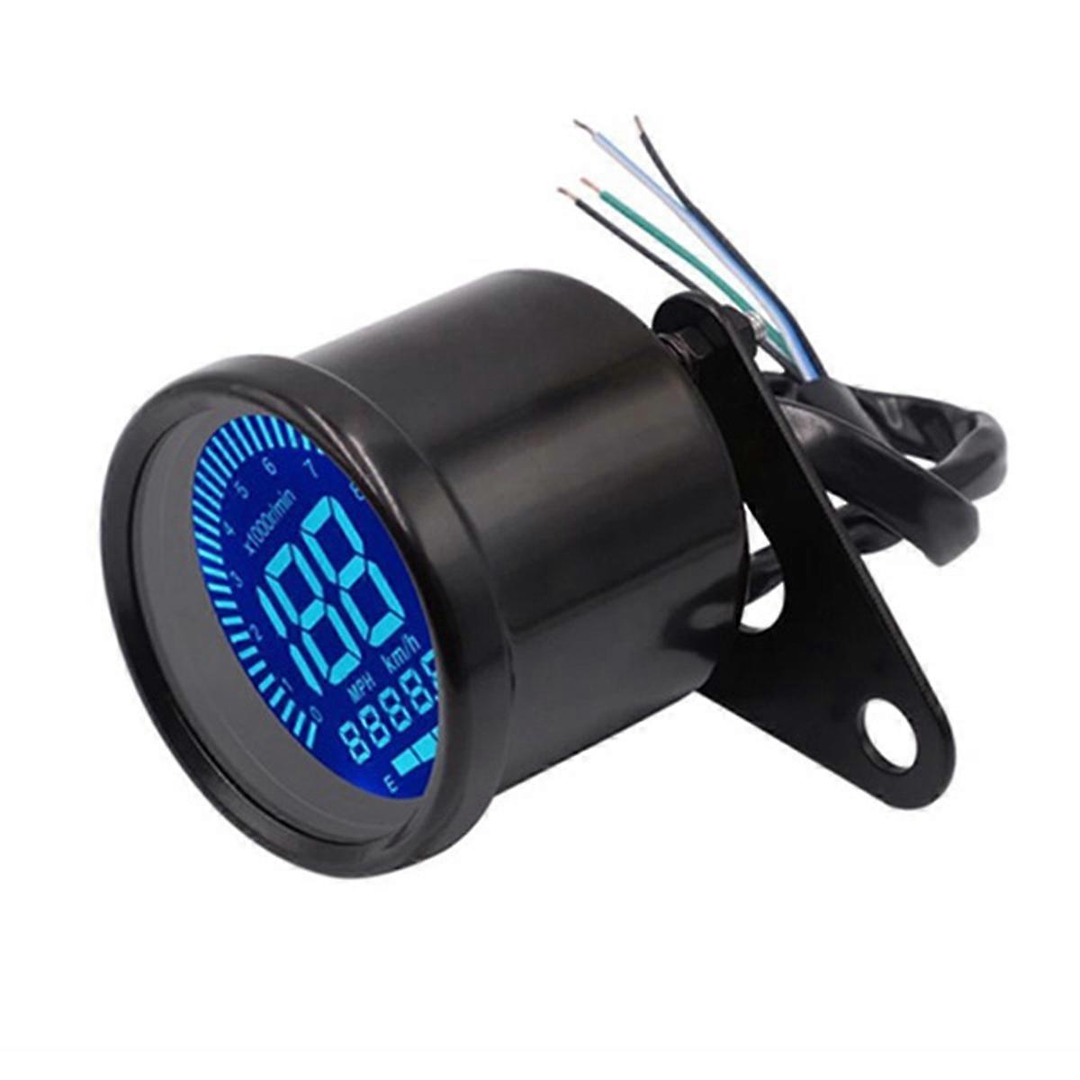 Universal Motorcycle Digital Motorcycle Speedometer Retro LCD