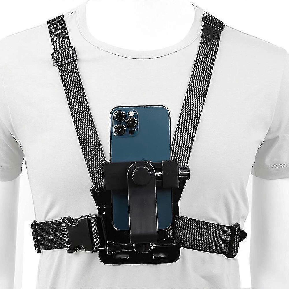 Mobile Phone Chest Mount Harness Strap Holder Bracket for   Gopro