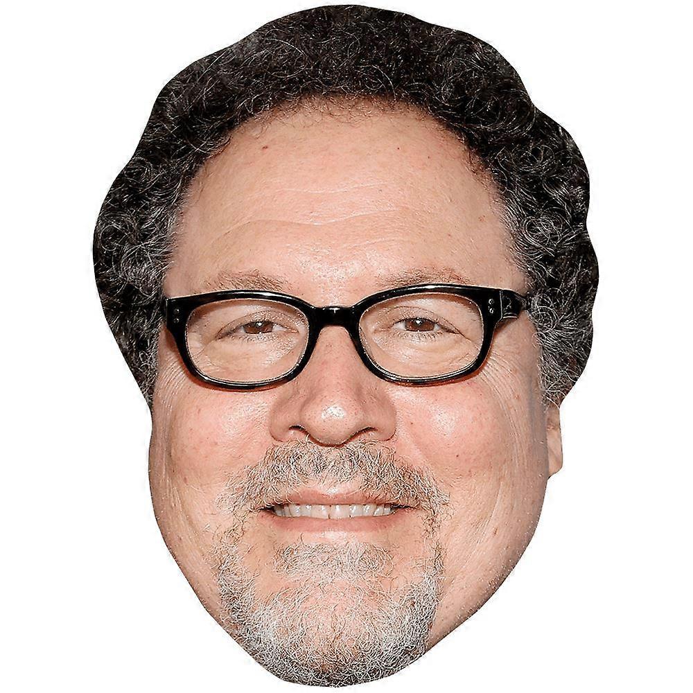 Jon Favreau (glimlach) Groot hoofd. Groter dan levensgroot masker.