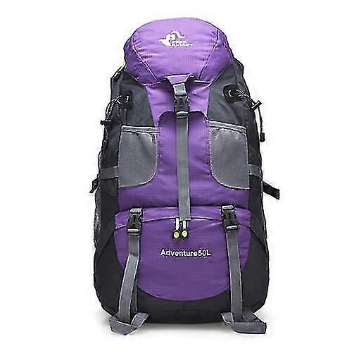 50l Outdoor Backpack Color Purple